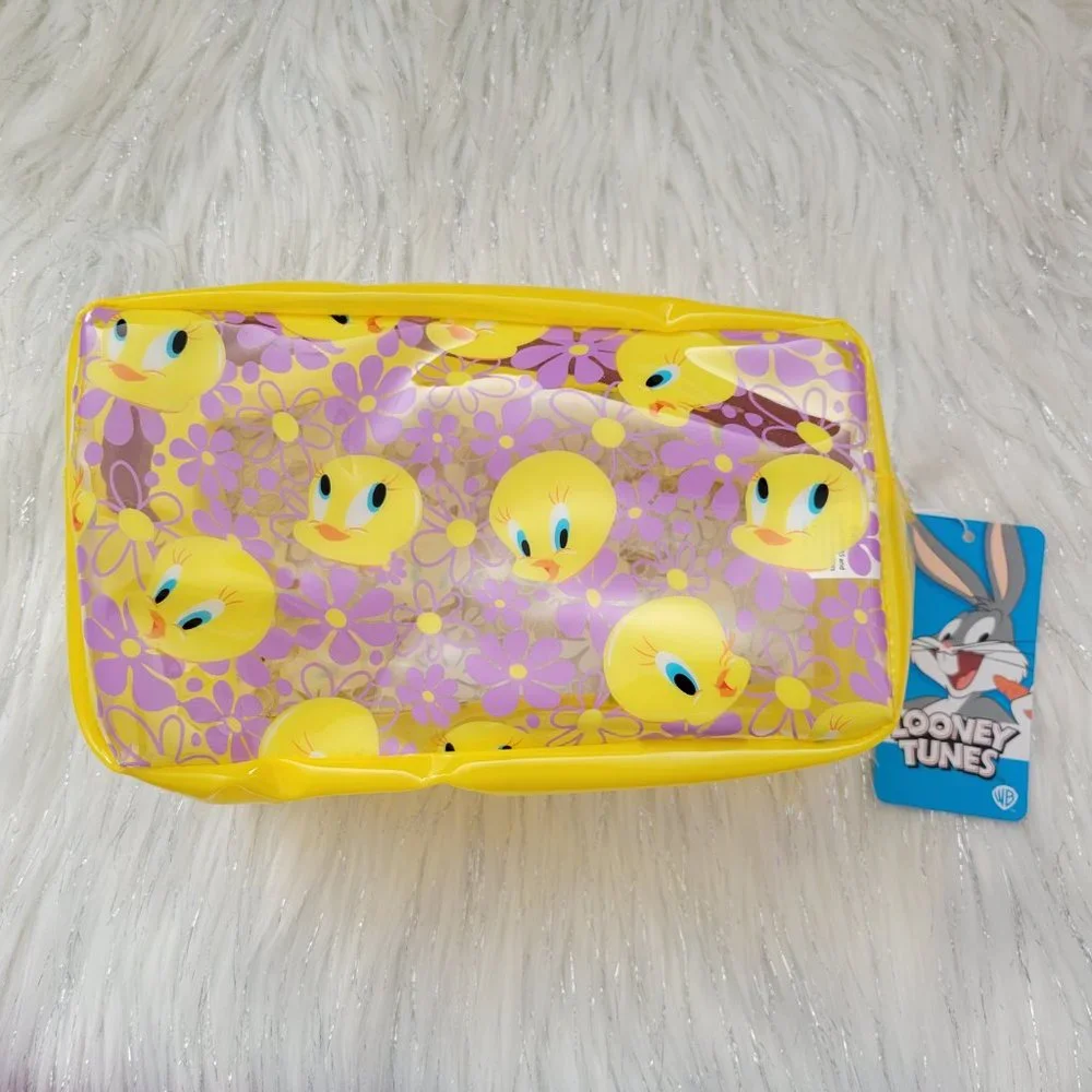Looney Toons Cosmetic Bag & Keychain Set